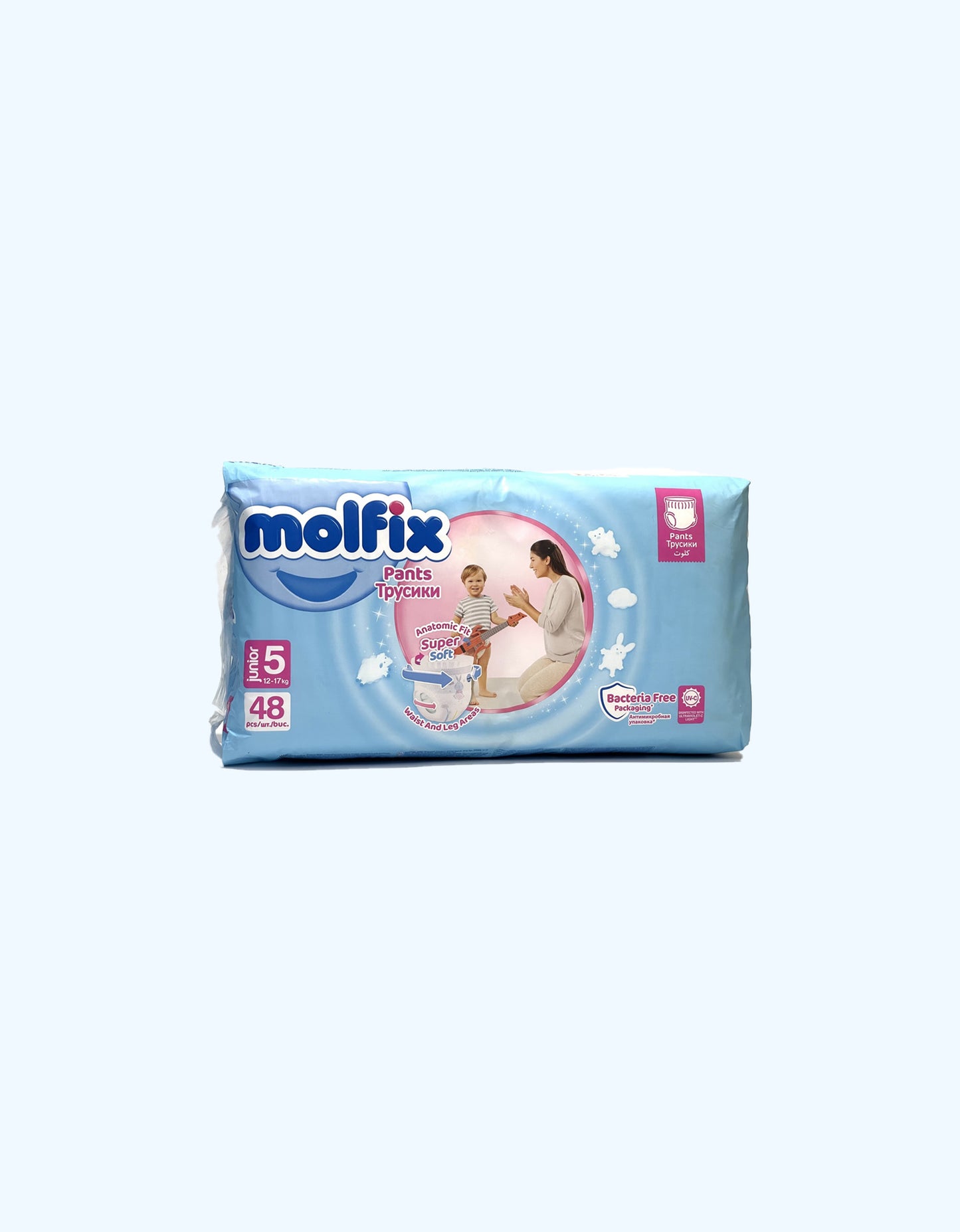 Molfix Подгузники-трусики Junior 5, 11-18 кг, 48 шт