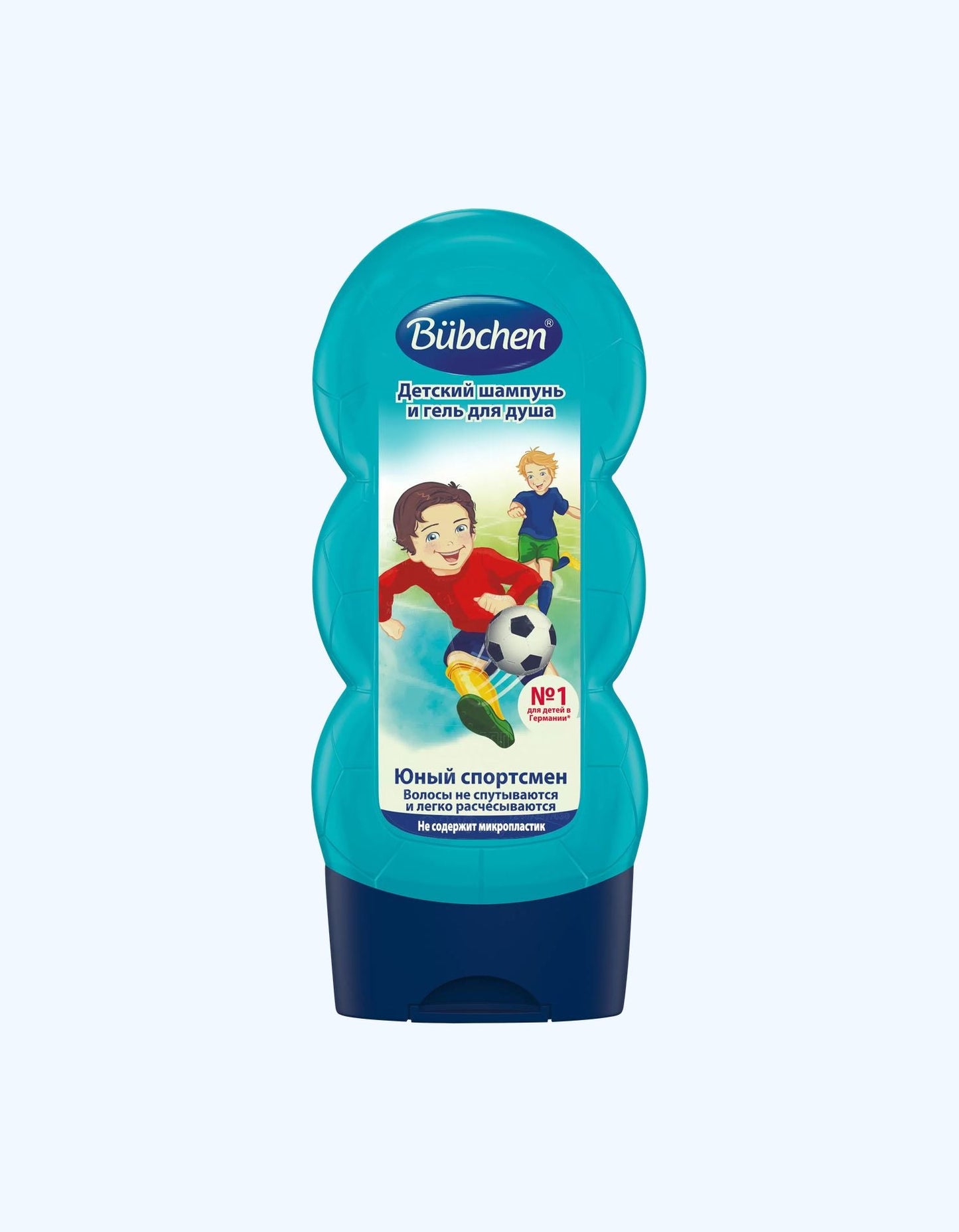 Bubchen Young Athlete, Soch va tana geli, nozik teri uchun, 3+ yil, 230 ml