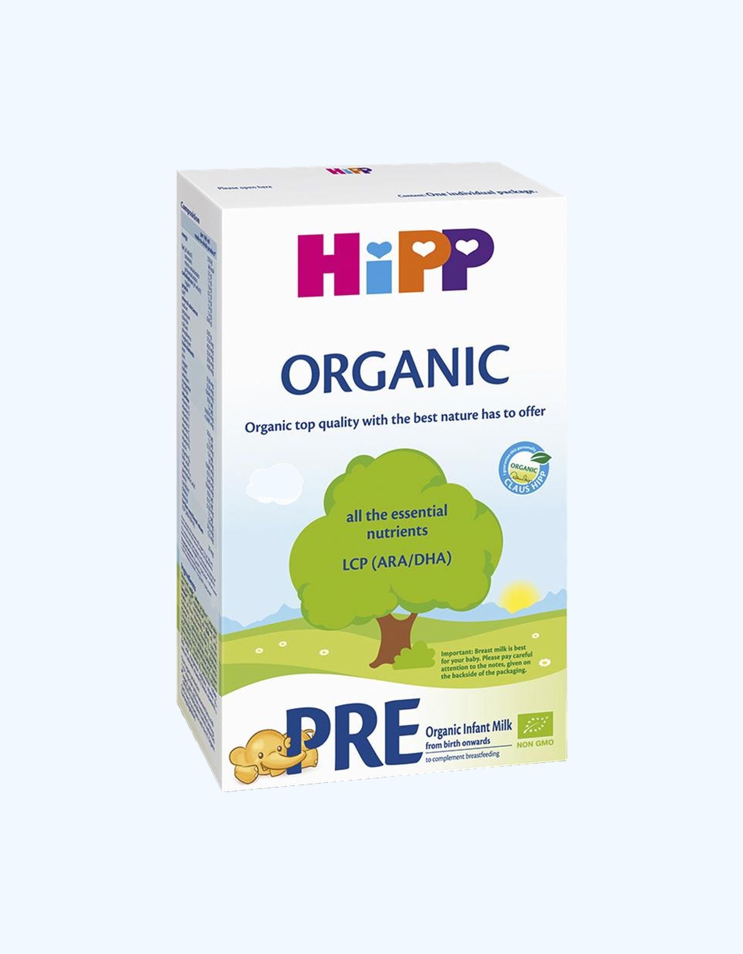 HiPP Pre Organic Сухая смесь, молочная, 0+ мес., 300 г