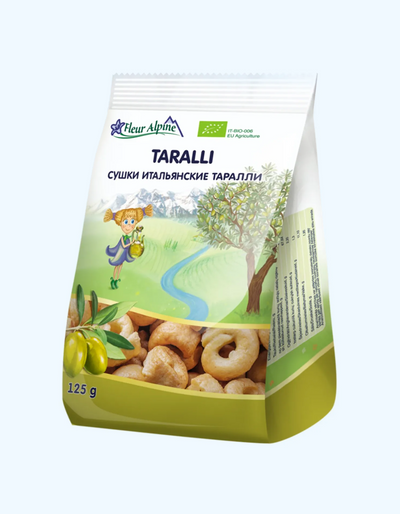 Fleur Alpine quritish Taralli, 125 g