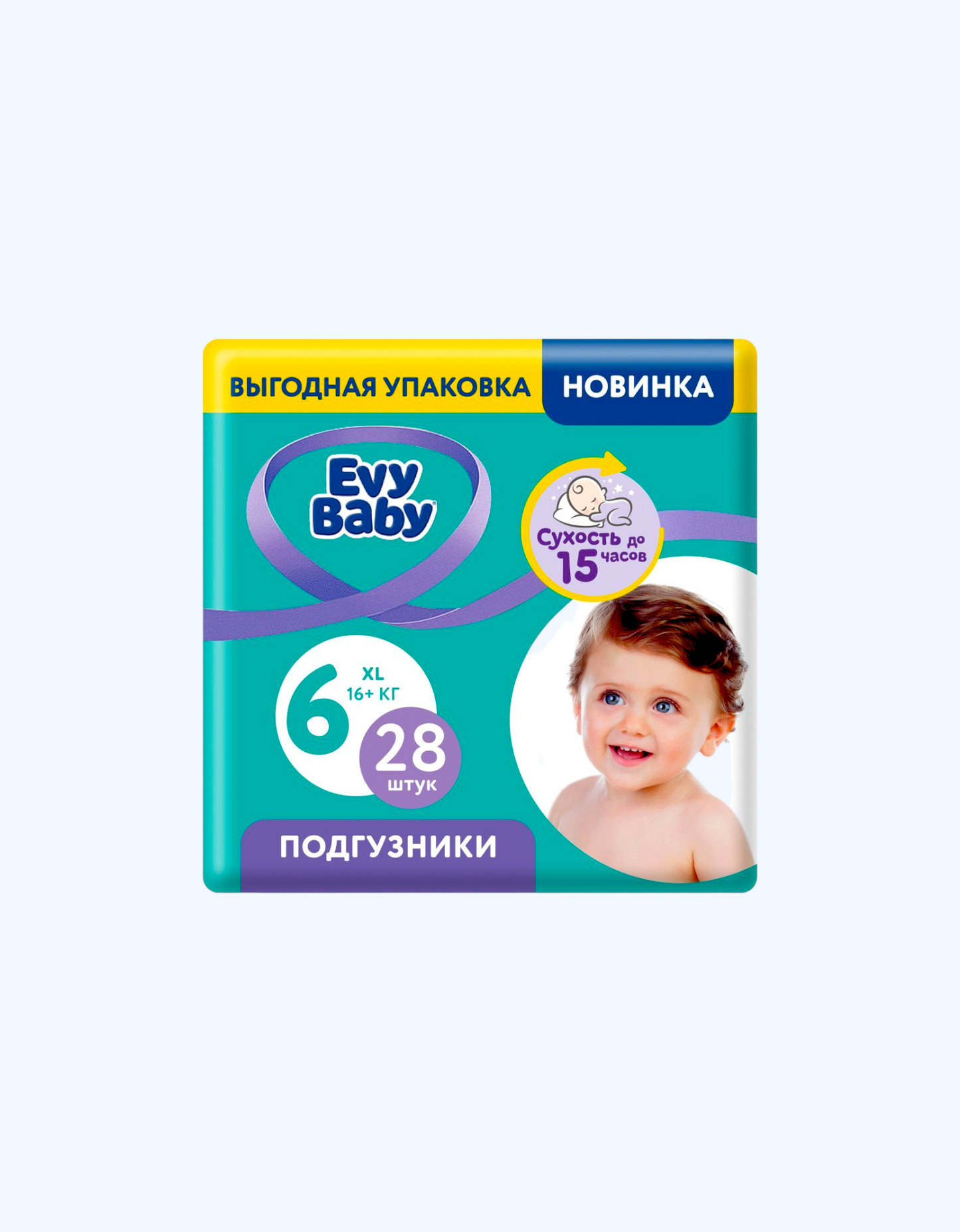 Evy Baby Baby tagliklari № 6 (16+ kg), 28 dona