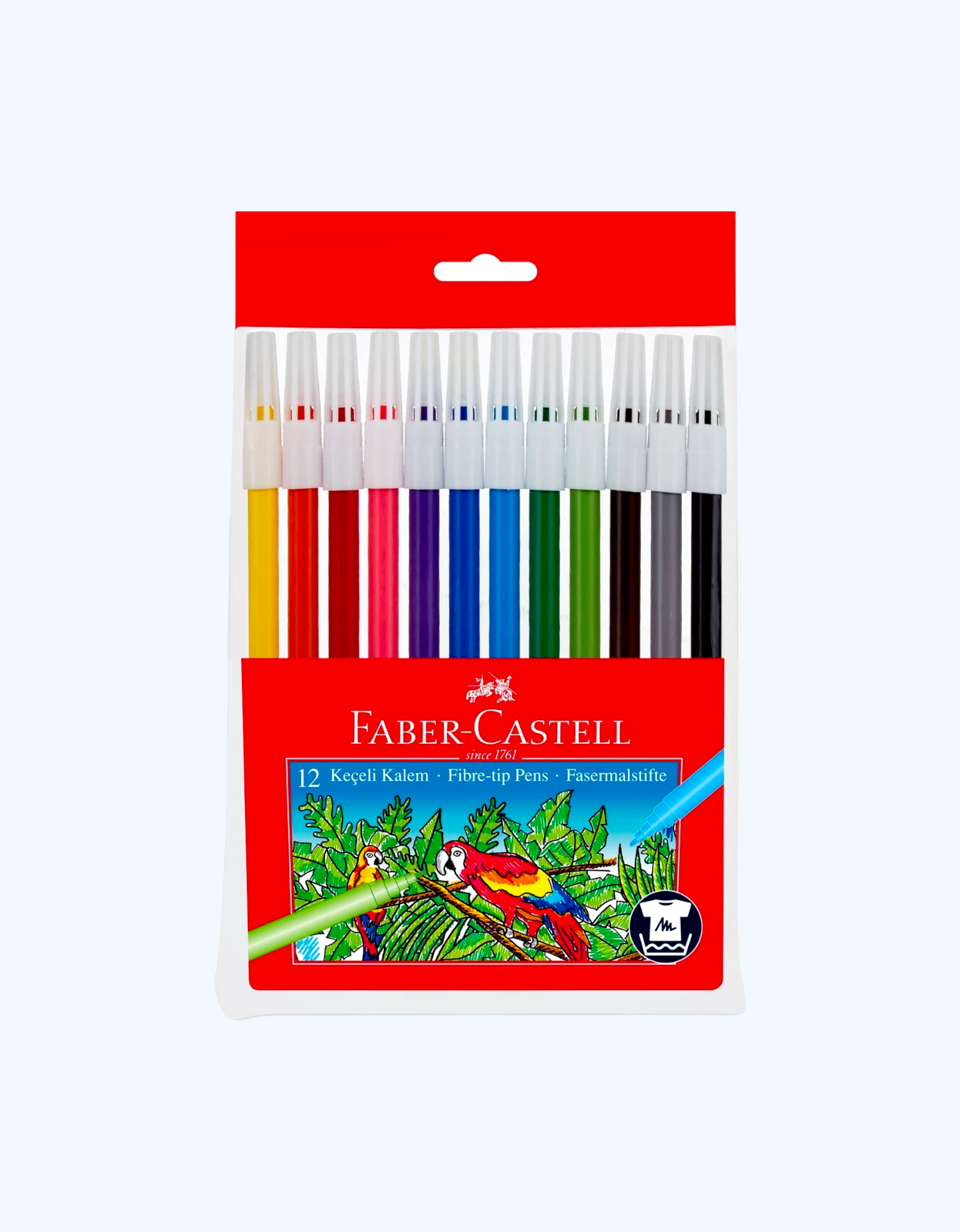 Faber Castell markerlari, 12 ta rang