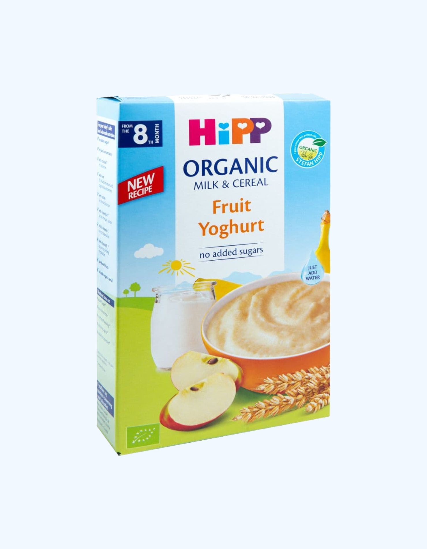 HiPP Milk Каша, молочная, с йогруртом, фруктовая 8+ мес., 250 г