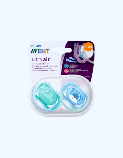 Avent Пустышка Ultra Air, 6-18 мес.