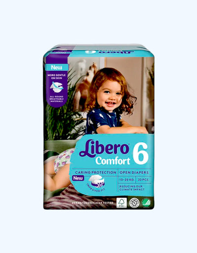 Libero Comfort 6, Подгузники, 13-20 кг, 22/68 шт