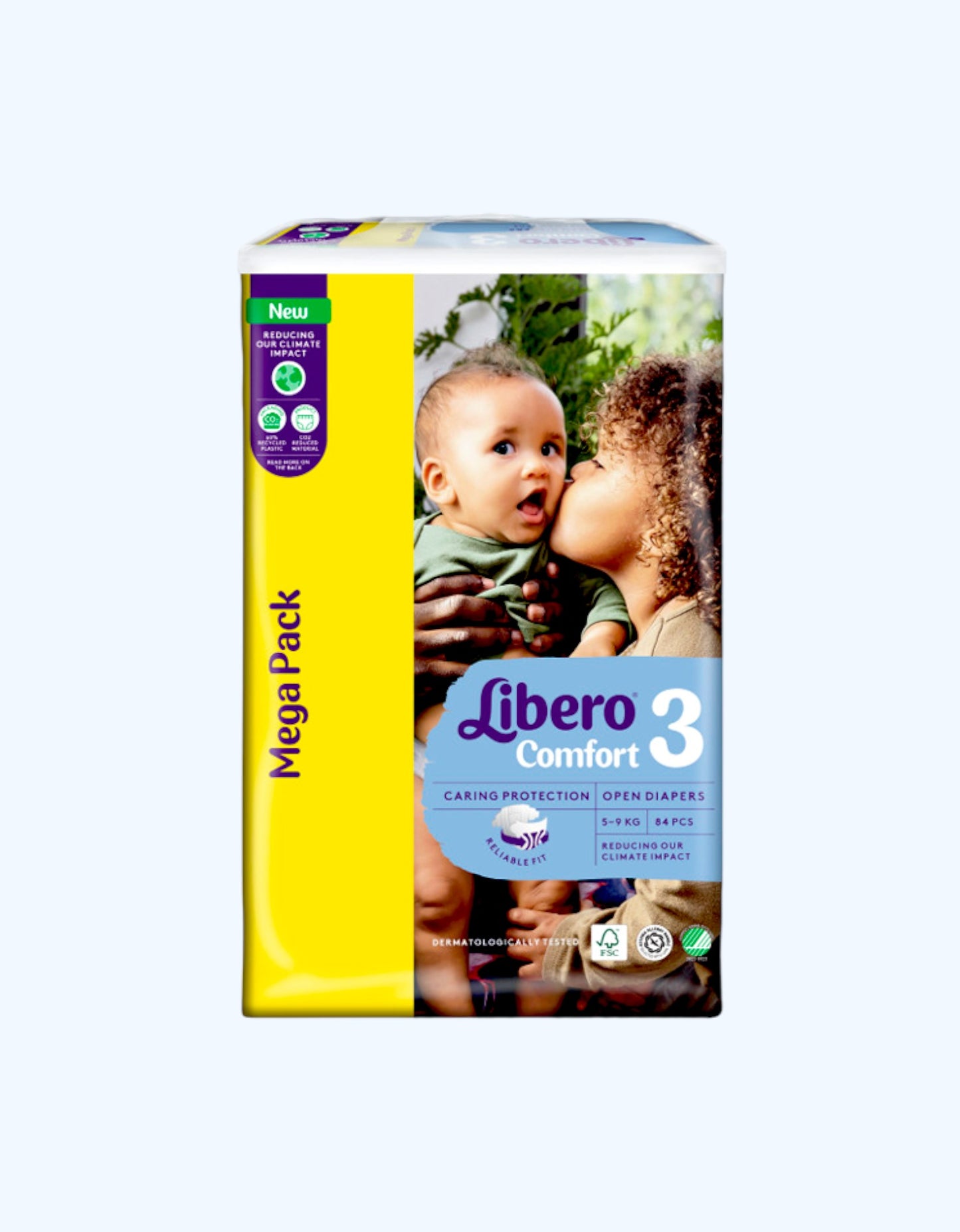 Libero Comfort 3, tagliklar, 5-9 kg, 58/84 dona