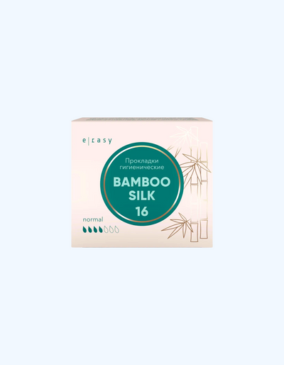 E-RASY Прокладки BAMBOO SILK normal, 16 шт