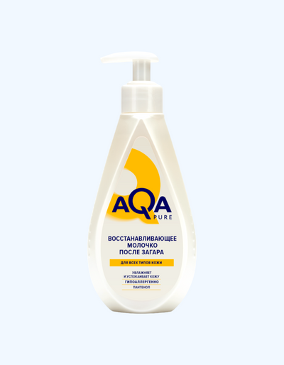 AQA Pure Восстанавливающее молочко после загара, 250 мл