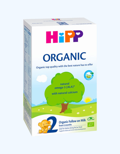 HiPP 2 Organic Сухая смесь, молочная, 6+ мес., 300/600/800 г