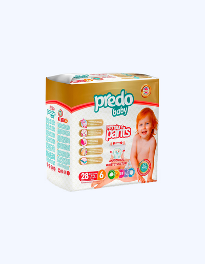 Predo tagliklari-panties XXL 6, 15+ kg, 28 dona