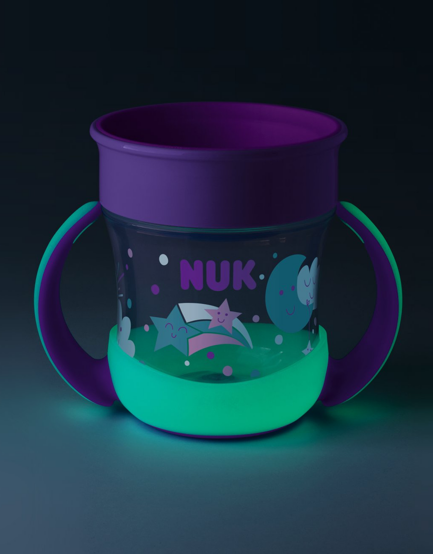 Nuk Поильник Magic Cup светящийся в темноте, 8+, 160 мл