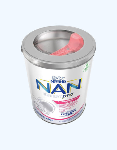 NAN Expert Pro, смесь антиаллергенная, 0+ мес., 400 г