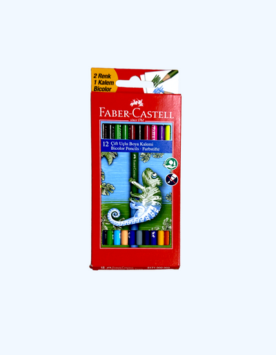 Faber Castell Карандаши цветные двусторонние, 24 цвета