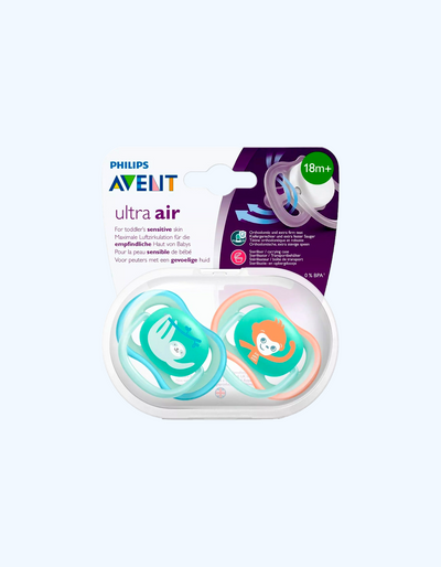 Avent Пустышка Ultra Air, 18+ мес.