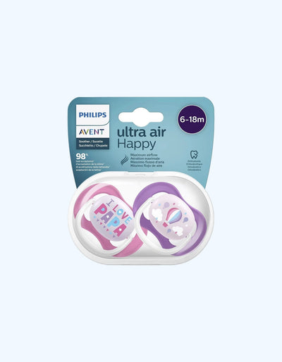 Avent Ultra Air seriyali emziklar, 6-18 oy.