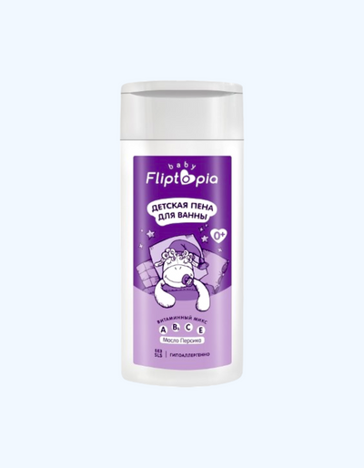 Fliptopia chaqaloq Bolalar uchun ko'pikli vanna, 250 ml