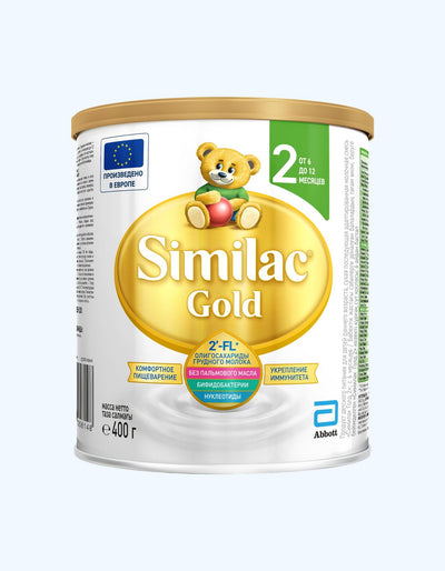 Similac Gold 2 Сухая молочная смесь, 6-12 мес., 400/800 г