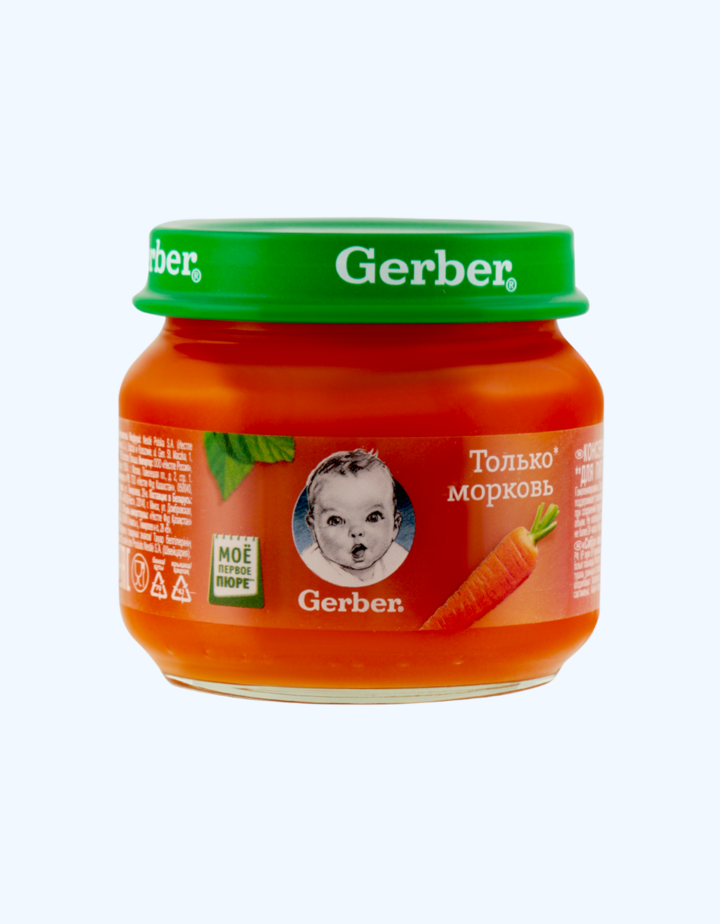 Gerber sabzi pyuresi, 4+ oy, 80 g