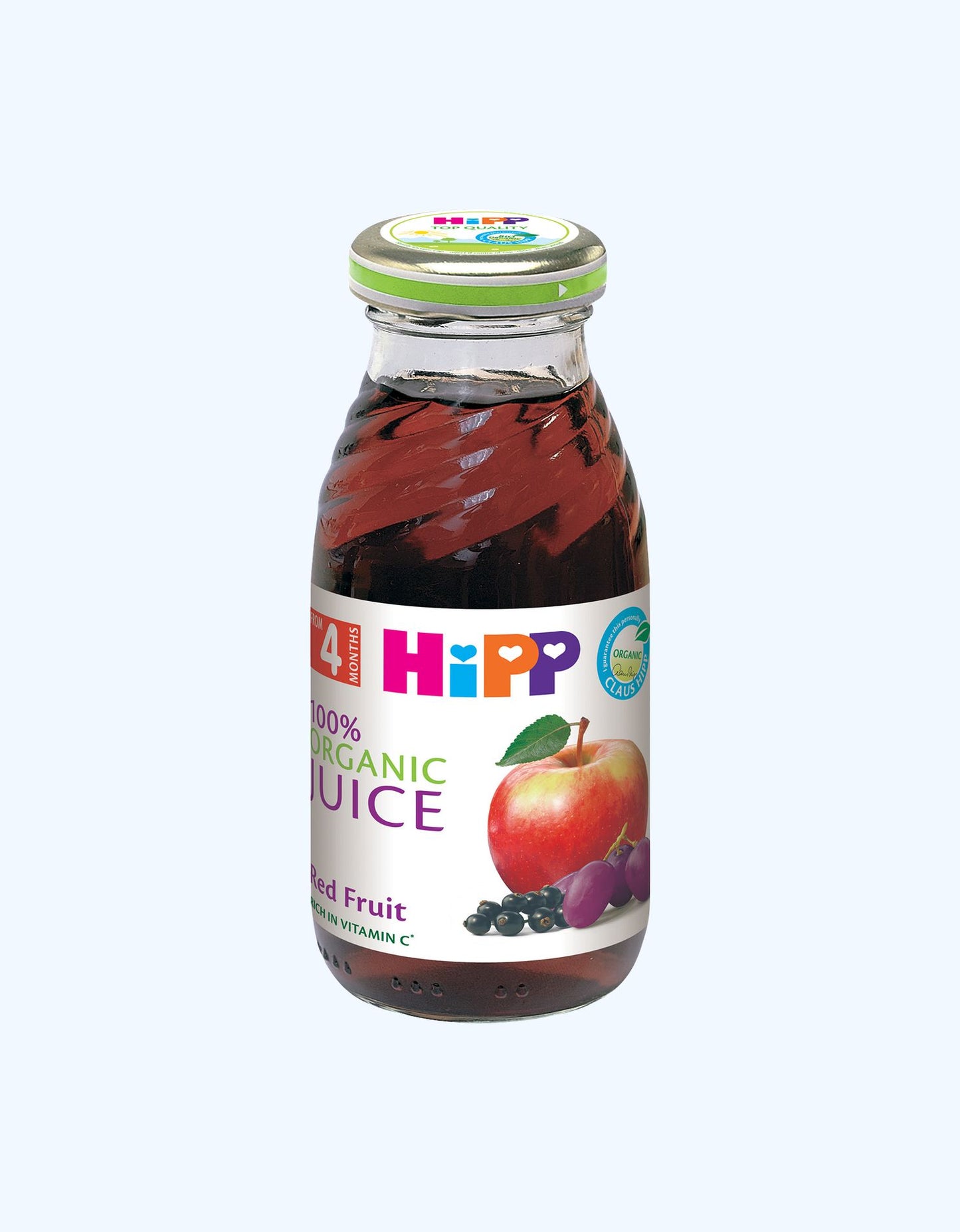 HiPP Натуральный сок, красные фрукты, 4+ мес., 200 мл