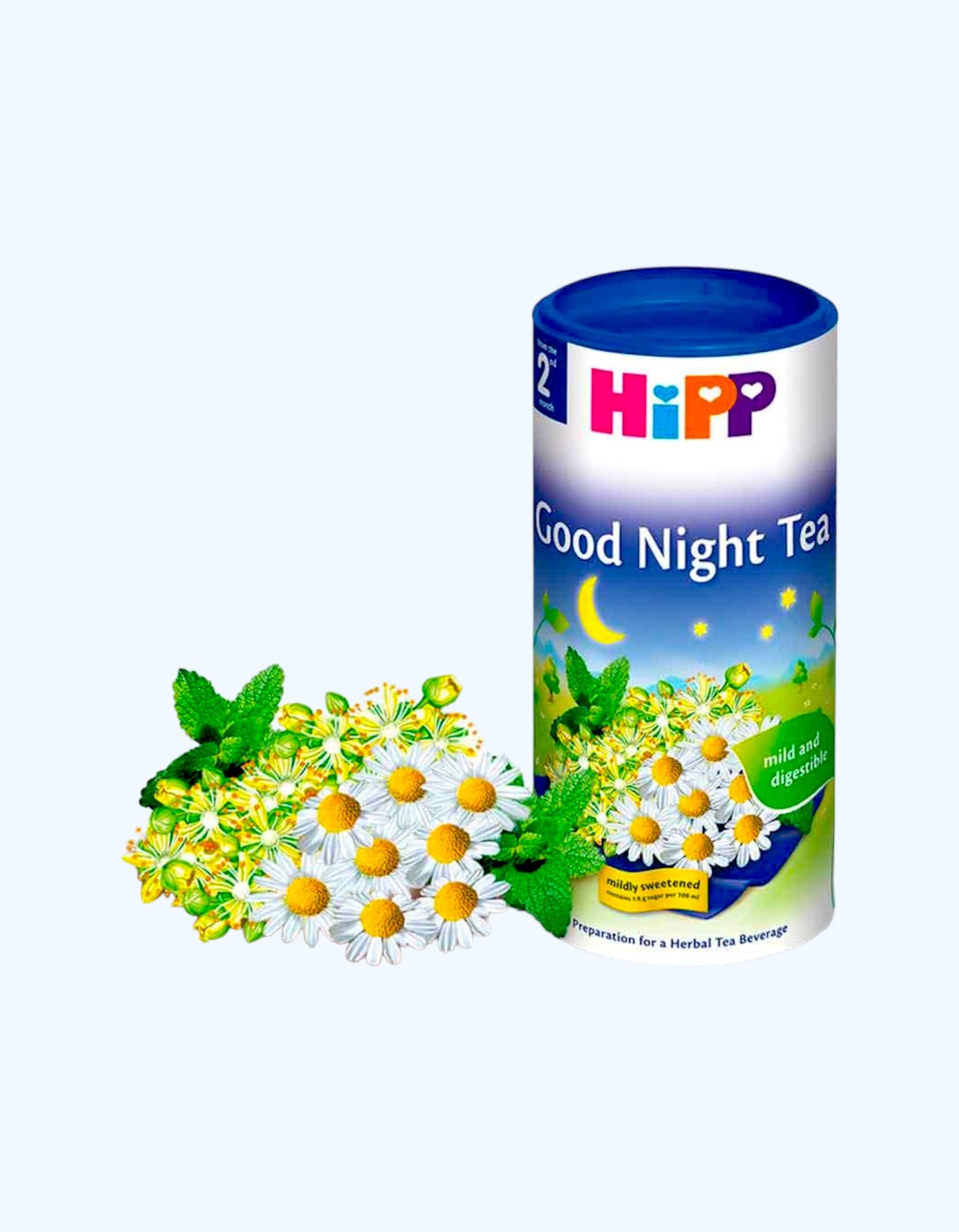 HiPP Чай органический с ромашкой, "Спокойной ночи", 2+ мес., 200 г